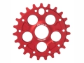 zębatka bmx rmd bike 3pc alpha 23T 25T 28T czerwona red (2).png