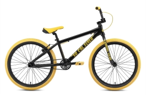 SE Bikes So Cal Flyer 24" rower Wheelie BMX Cruiser | Black Bumblebee