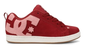 DC Shoes Court Graffik WMN buty skate | Dark Red