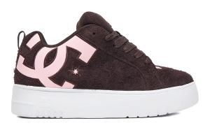 DC Shoes Court Graffik Platform Shoes | Brown Pink