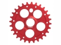 zębatka bmx rmd bike 3pc alpha 23T 25T 28T czerwona red (3).png