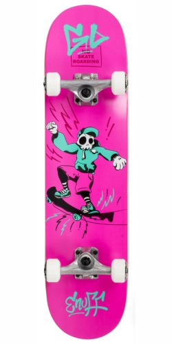 Enuff Mini Skully skateboard deskorolka dla dzieci fur kinder kids 7.25 Pink (1).jpg