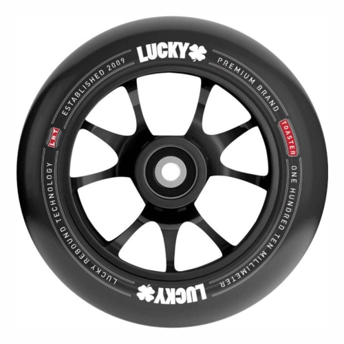 Kółko do hulajnogi wyczynowej 110mm Lucky Toaster stunt scooter wheel rolle Black (1).jpg