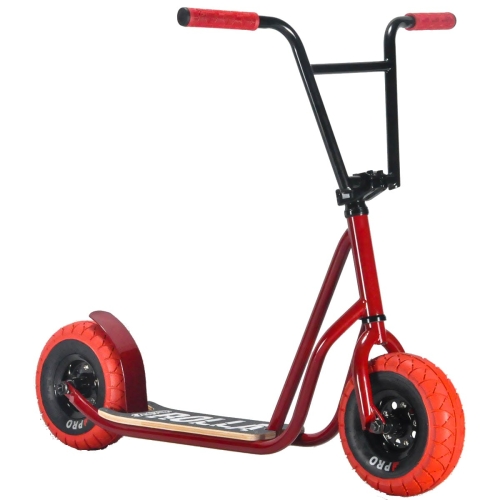 Rocker Rolla hulajnoga wyczynowa BMX Dirt Street stunt scooter roller Red Rot 2 (2).jpg