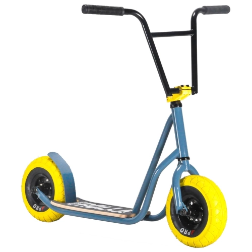 Rocker Rolla hulajnoga wyczynowa BMX Dirt Street stunt scooter roller Grey Yellow Grau Gelb 2 (1).jpg