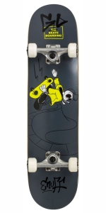 Enuff Skully Mini Skateboard for kids | 7.25" Black