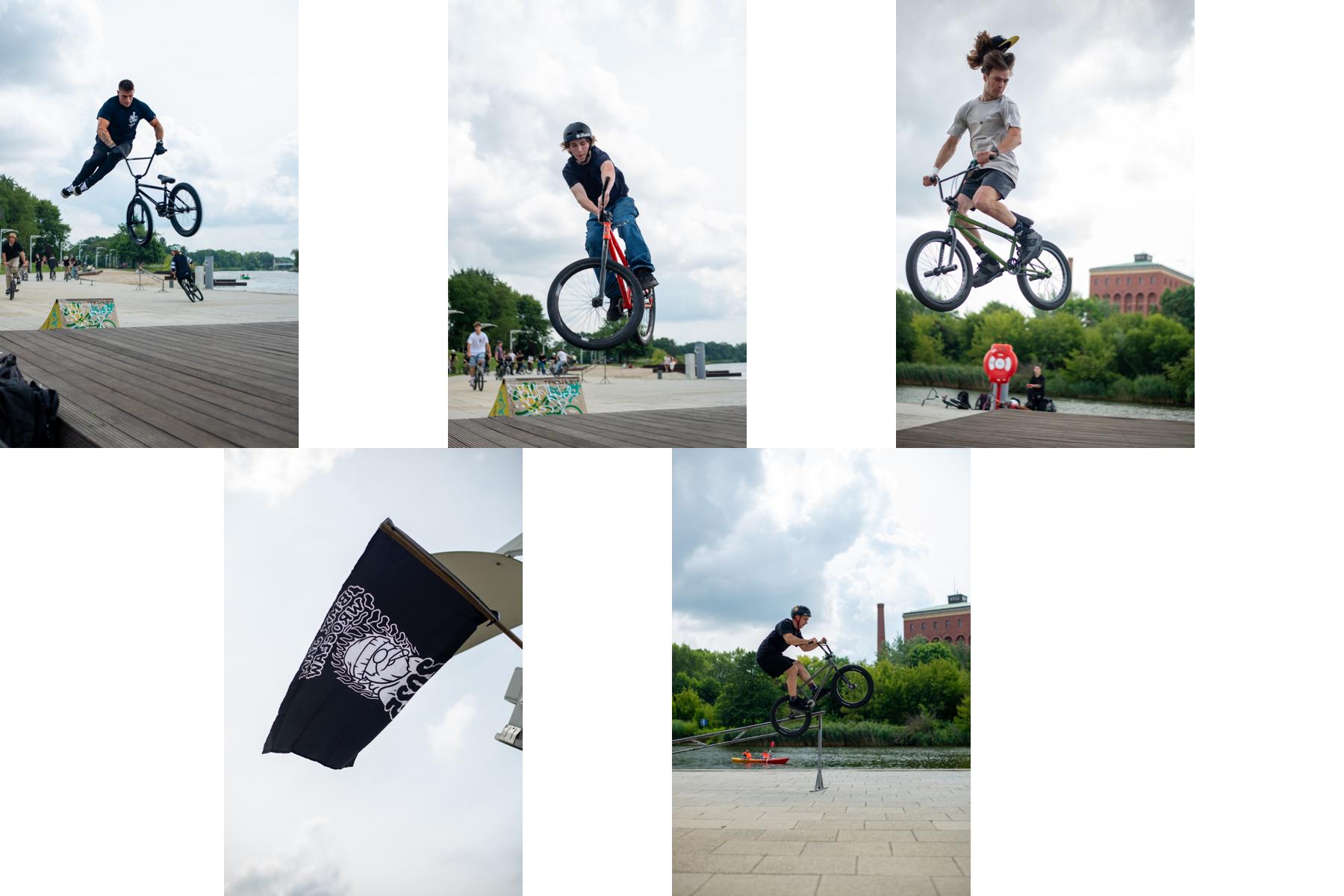 BMX JAM Wrocław 2025 impreza rmdbike kolaż 