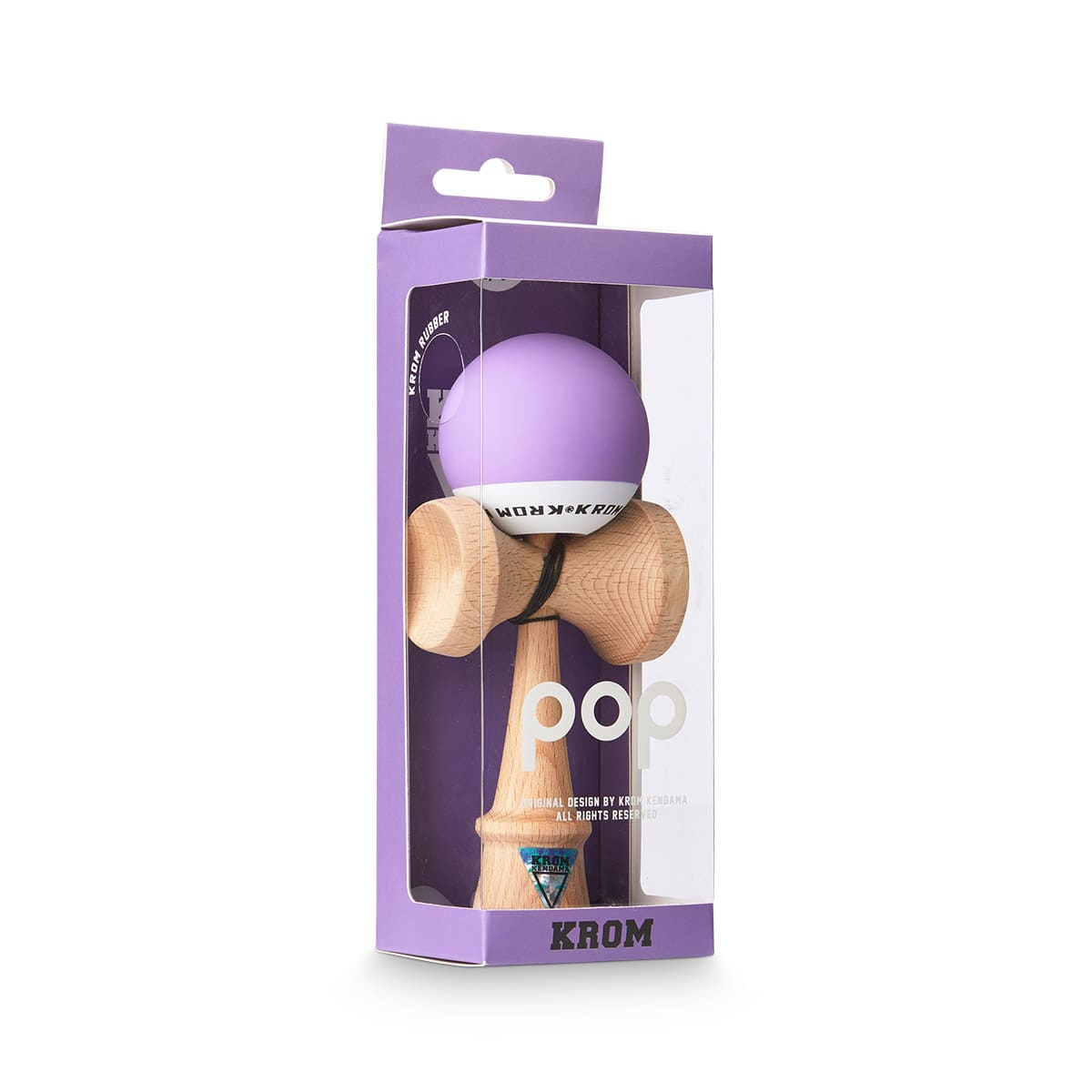 Kendama Pro Pop LOL KROM Violet le bilboquet en bois à offrir en cadeau pour petit et grand Kendama Pro Pop LOL KROM Violet le bilboquet en bois à offrir en cadeau pour petit et grand