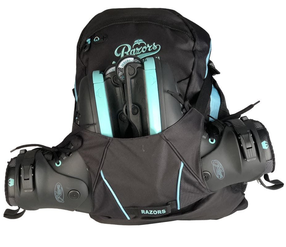 Plecak na rolki Razors Humble, Black Mint, RMDBike