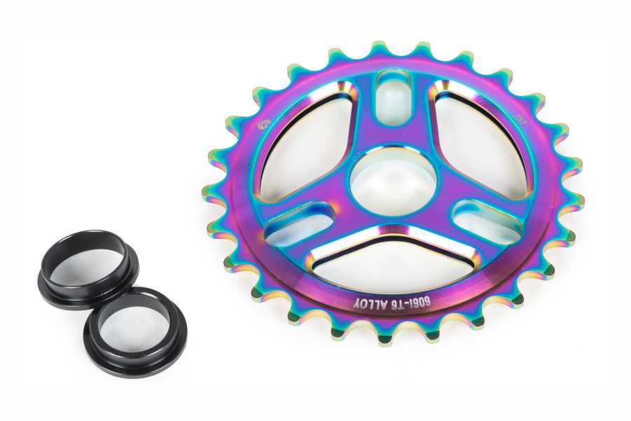 Couronne BMX Eclat 25 Dents - Argent - NEUVE